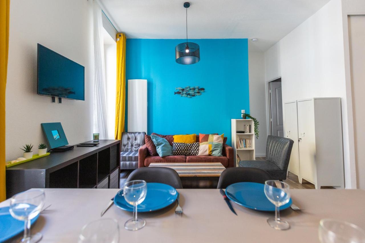 Appartement Bleu Caraibes T4 Proche Gare Et Vieux Port มาร์กเซย ภายนอก รูปภาพ