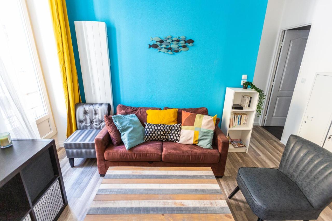 Appartement Bleu Caraibes T4 Proche Gare Et Vieux Port มาร์กเซย ภายนอก รูปภาพ