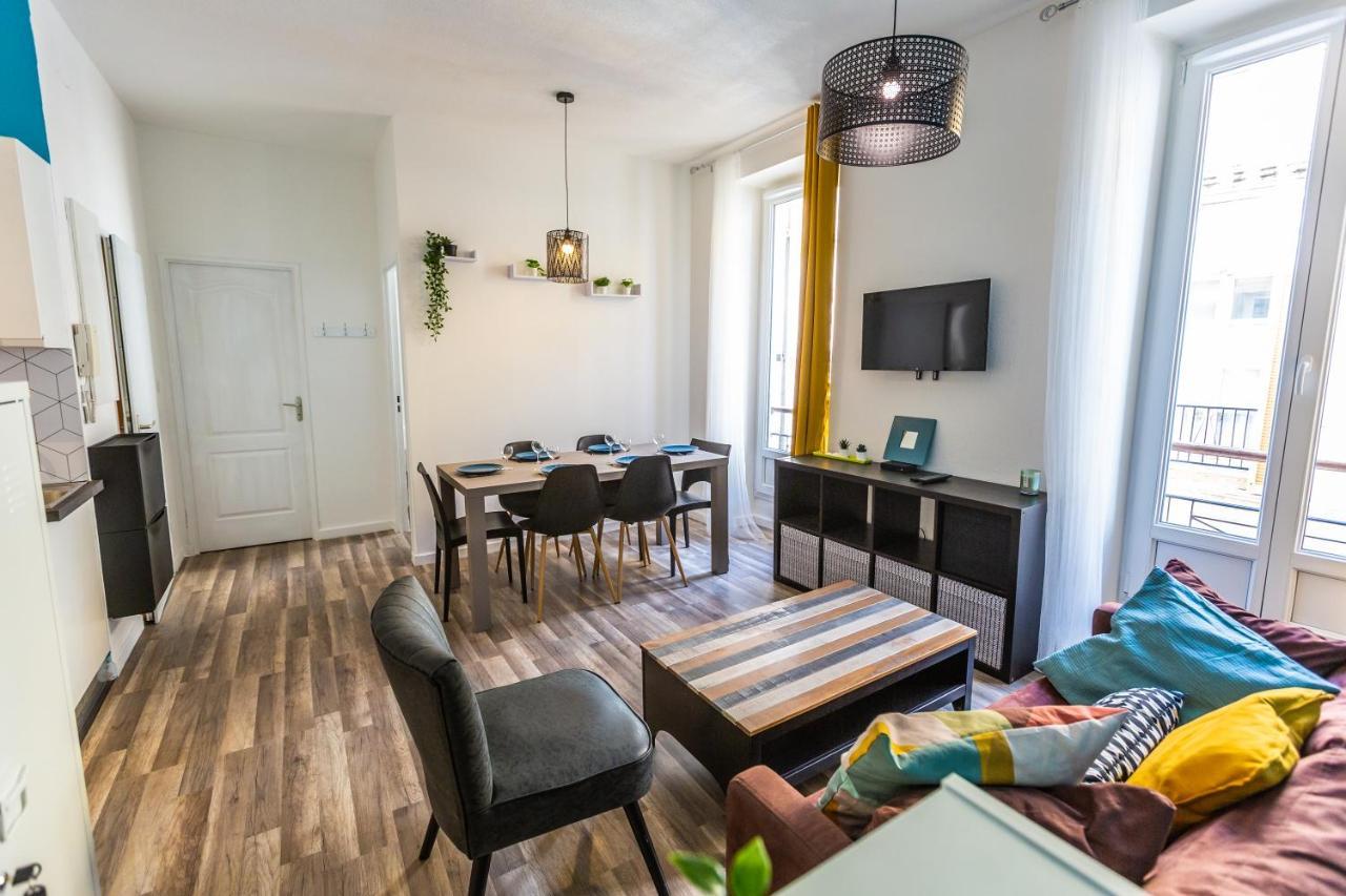 Appartement Bleu Caraibes T4 Proche Gare Et Vieux Port มาร์กเซย ภายนอก รูปภาพ